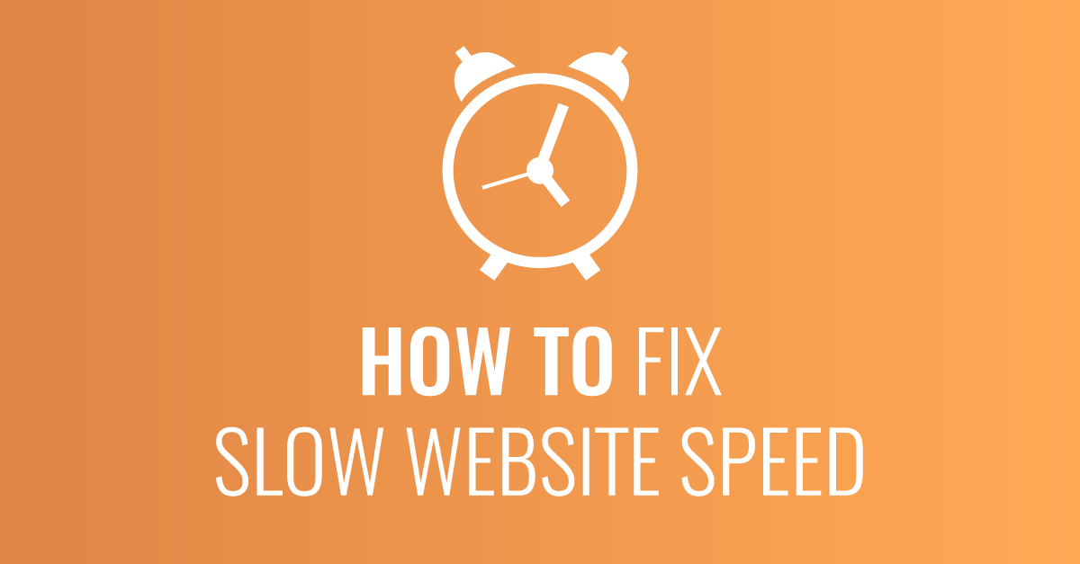 website speed and loading times increased